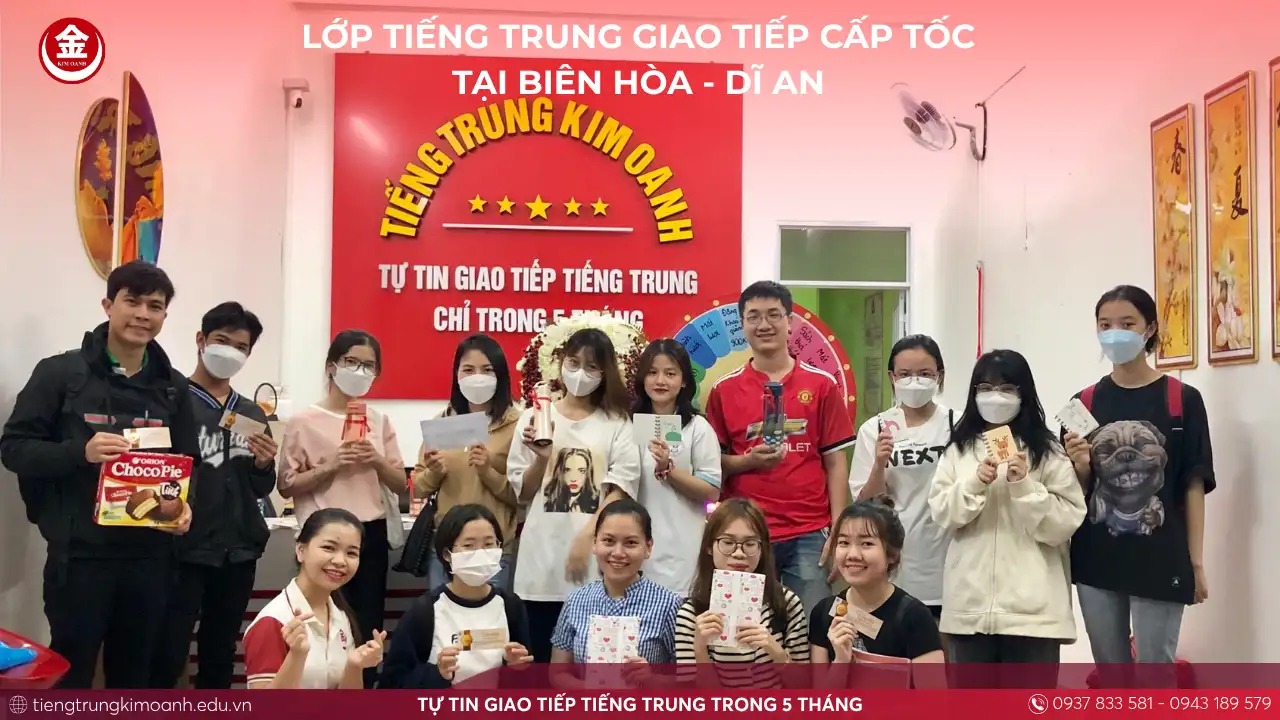 Trung Tâm Tiếng Trung Uy Tín Tại Biên Hòa