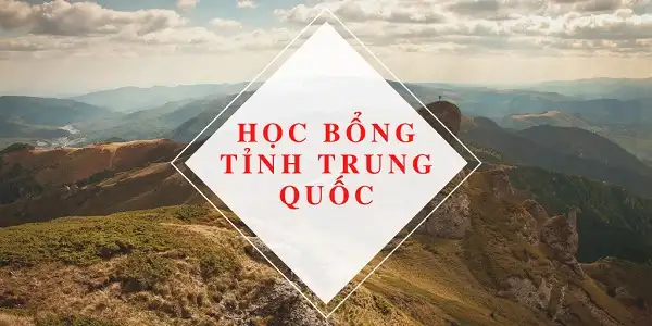 Học bổng Tỉnh được cấp bởi địa phương hoặc đơn vị trong tỉnh