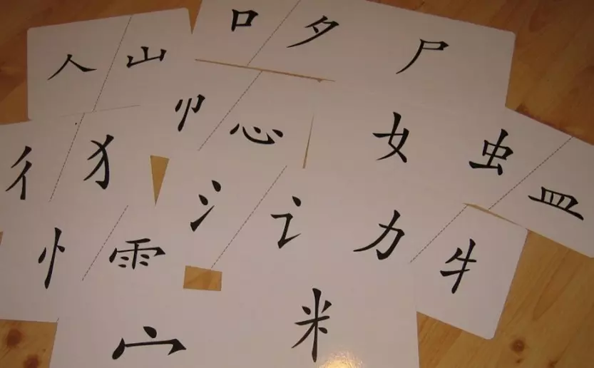 Cách ghép các bộ thủ trong tiếng Trung