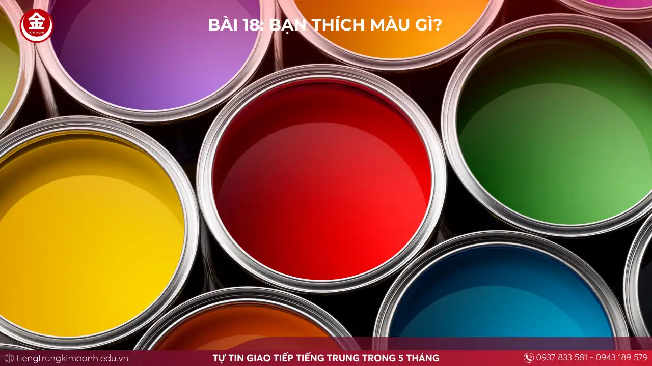 Bài 18: Bạn Thích Màu Gì?
