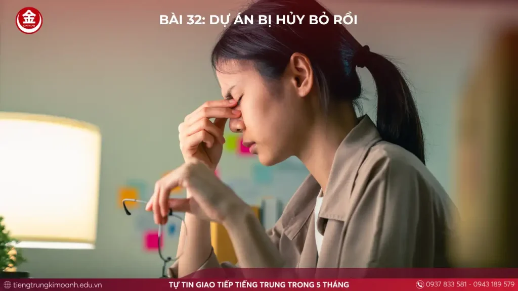 Bài 32: Dự Án Bị Hủy Bỏ Rồi
