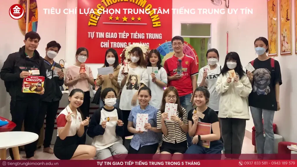 Tiêu Chí Lựa Chọn Trung Tâm Tiếng Trung Uy Tín