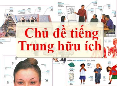 Tải tài liệu từ vựng học tiếng Trung theo chủ đề miễn phí